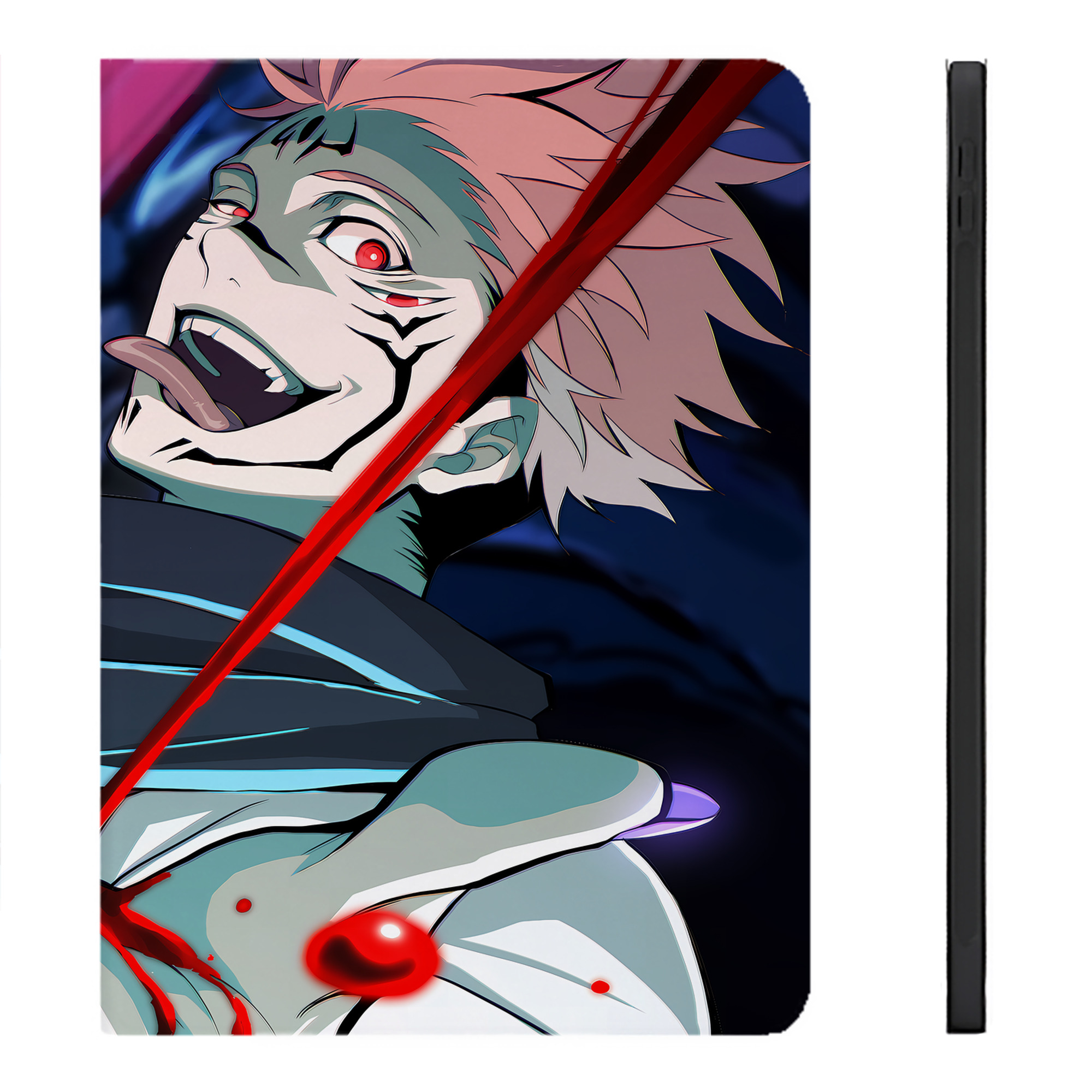 （画像用） 呪術廻戦 Jujutsu Kaisen IPadケース ペンホルダー付き ブックスタイルデザイン